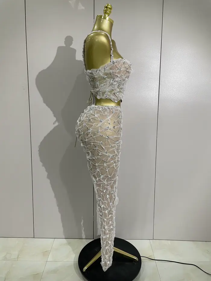 Dvojdielna sexy čipková súprava pre ženy