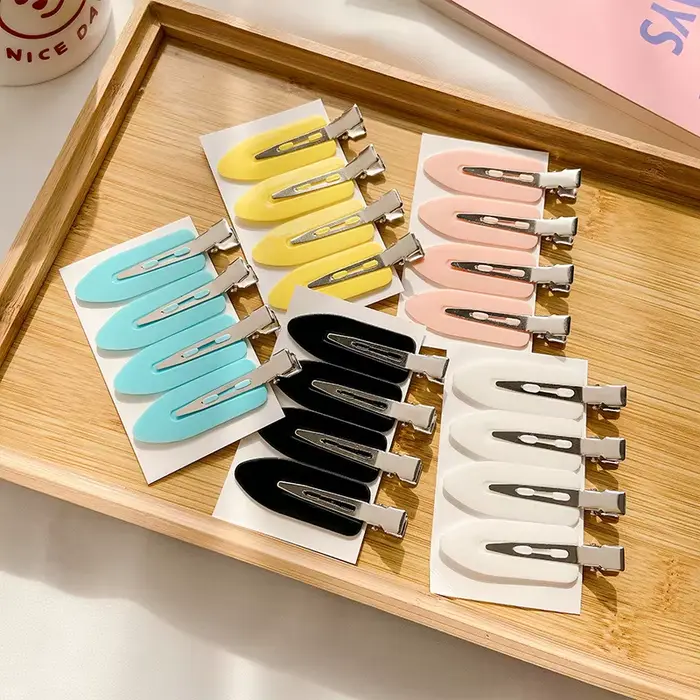 Pinces à cheveux sans couture pour femmes et filles, barrettes, épingles à cheveux, accessoires pour