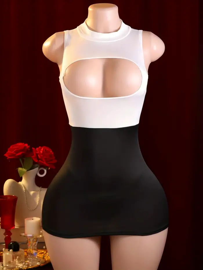 Zvodný lingerie set pre ženy: sexy sekretársky outfit
