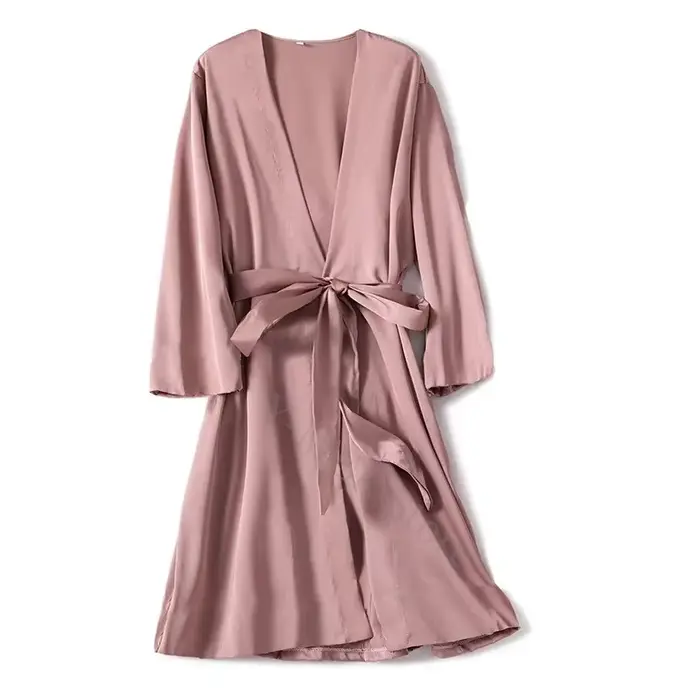 Robe de nuit en polyester et rayonne élégante pour femmes occasions spéciales décontractée sexy lounge vintage