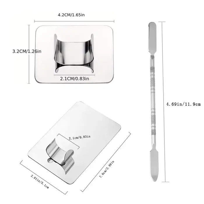 Makeup Mixing Palette s kovovou špachtličkou na podkladovú bázu