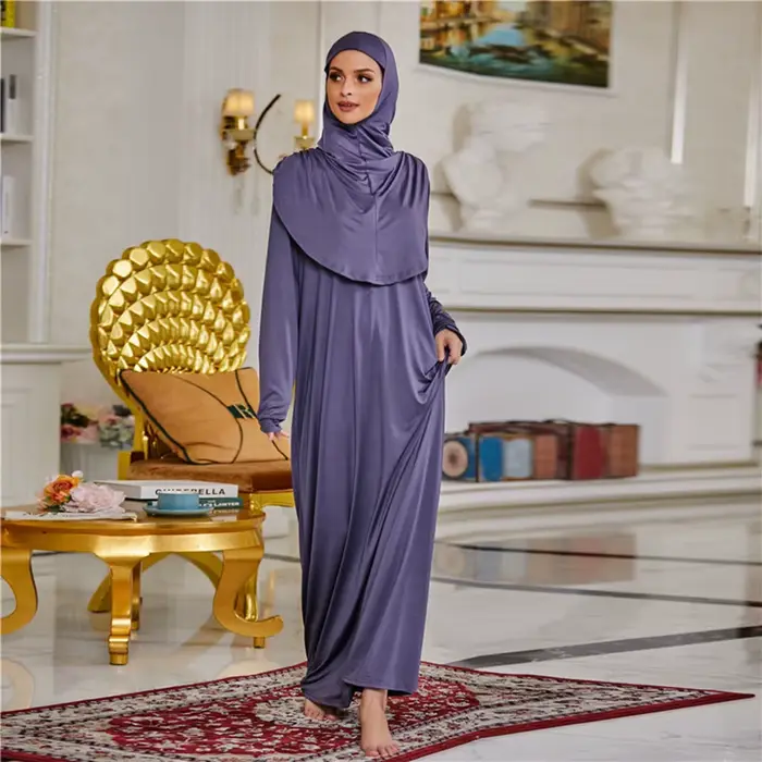 Odev na modlitbu pre ženy Ramadán moslimská Abaya kaftan