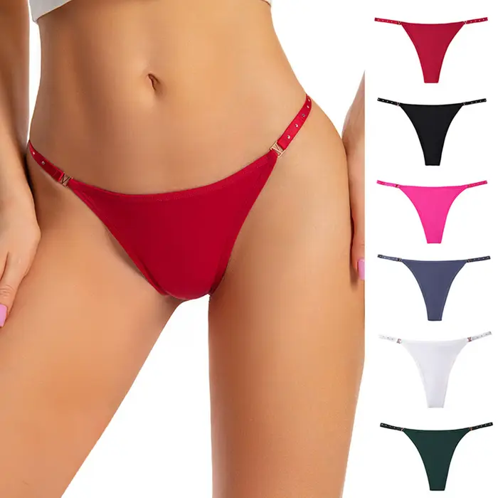 No Show – sous-vêtements tanga avec nœud sans couture pour femmes, culotte respirante, coupe douce, sous-vêtements de contrôle pour femmes