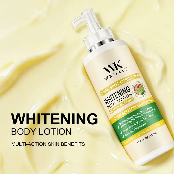 WK JALY Zosvetľujúce telové mlieko Glow Booster s glutatiónom