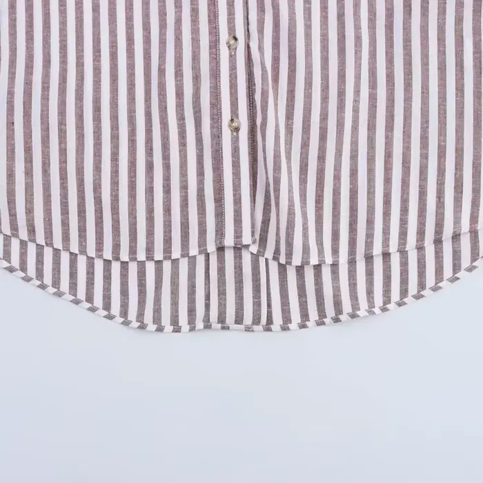 HXAO chemise femme chemisier surdimensionné chemise d'été et chemisier jaune rose blanc chemise rayé