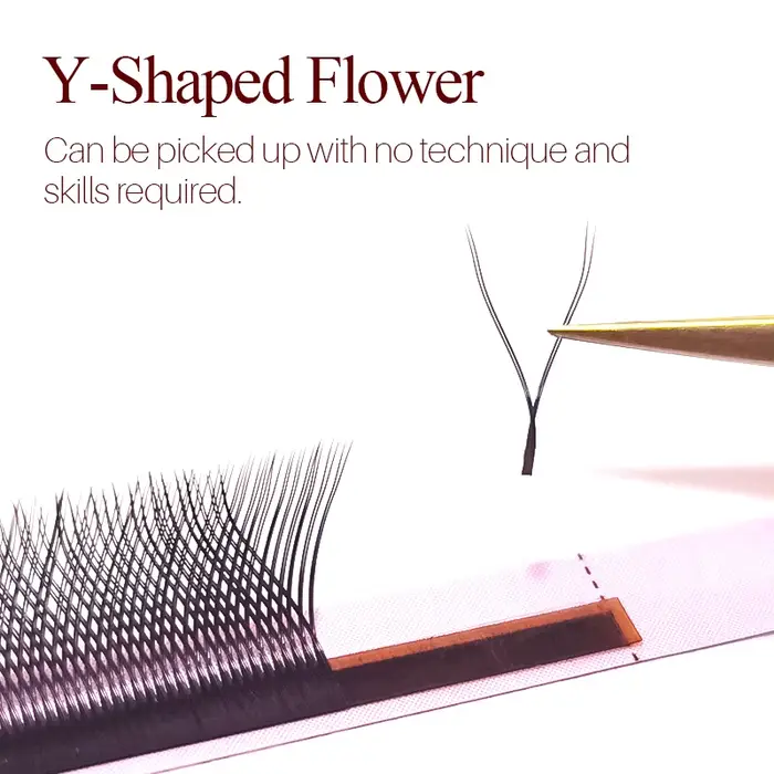 SONG LASHES Y tvar vopred vyrobené vejáre Predlžovanie rias pre salón individuálne riasy C D DD curl 2D YY