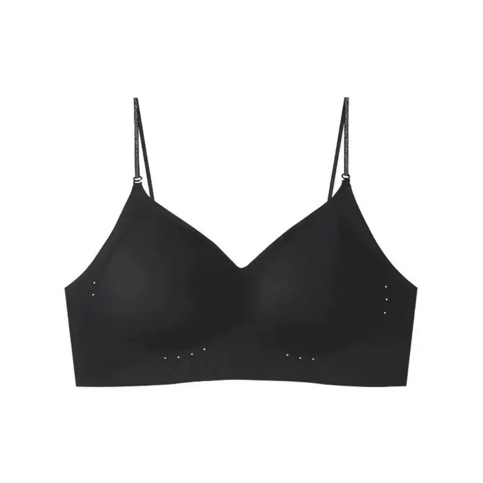 Soutien-gorge push-up invisible simple à décolleté plongeant, soutien antichoc, dos nu, respirant, s