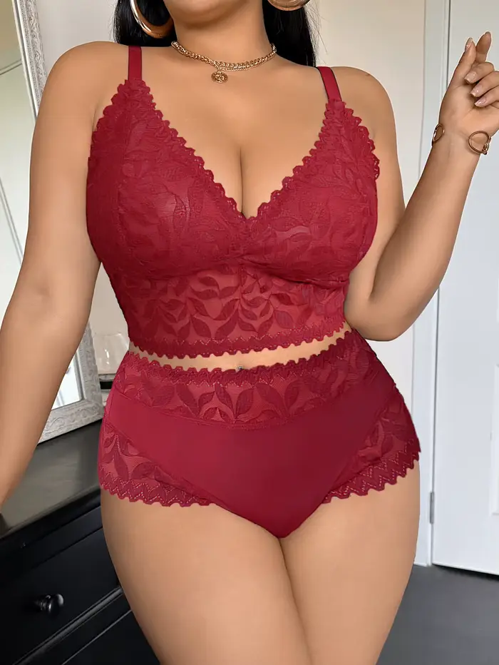 Sexy veľkostná sada spodnej bielizne pre ženy