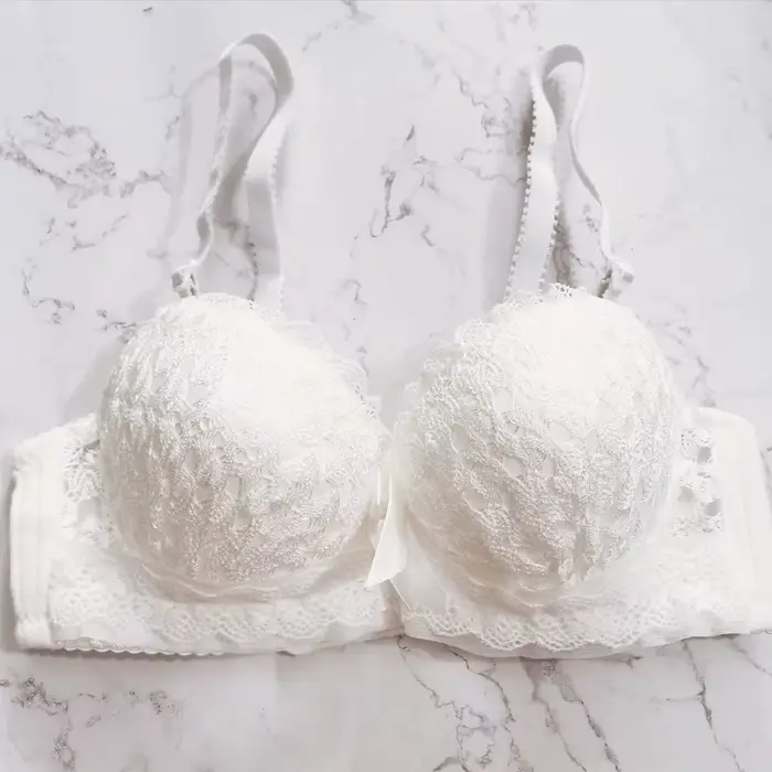 Soutien-gorge push up ajustable sans couture pour femme, lingerie sexy, sous-vêtements ouverts, inti