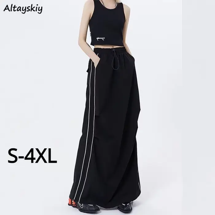 Dámske maxi sukne, Harajuku Y2k