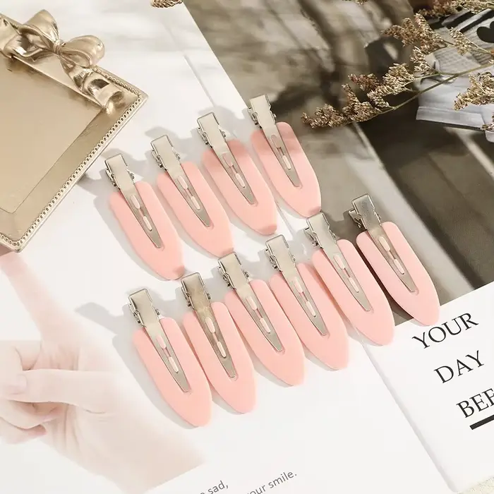 Ensemble d'épingles à cheveux sans couture pour femmes et filles, pinces à cheveux sans courbure, fr