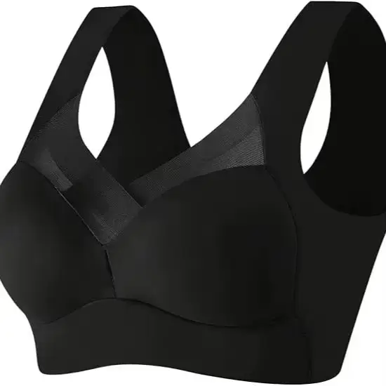 Soutiens-gorge pour femmes âgées, sans couture, sans armatures, correcteurs de posture, push-up, ant