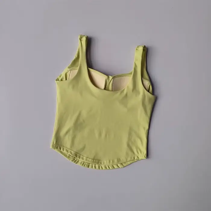 Gilet de sport fitness pour femmes, camisole, beau dos, course à pied, absorbant les chocs, rassembl