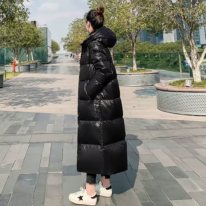 Dámsky hrubý snehový parkas
