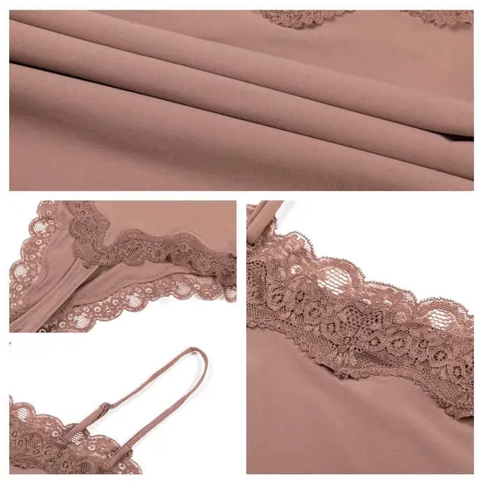 Body z polyesteru a elastanu s čipkou, slim fit pre ženy, elegantné a sexy, ideálne pre letné príležitosti a večery