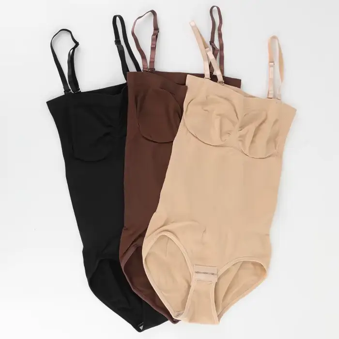 Sexy bez ramienok polyamid trikot pre ženy, body shaper miss moly, pevné pohodlie a perfektné fit, aby vaša postava, ideálny pre večierky, romantické schôdzky a profesionálne prezentácie
