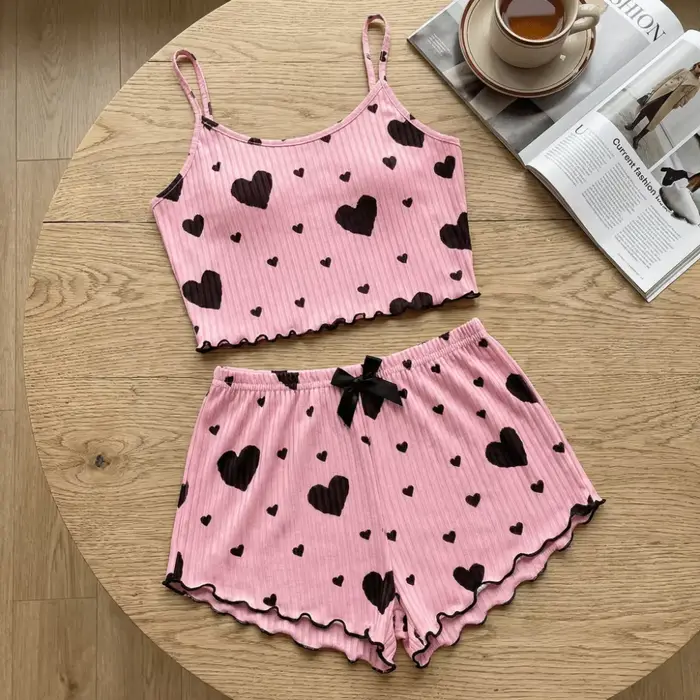 Dámske pyžamo Fashion Love Heart