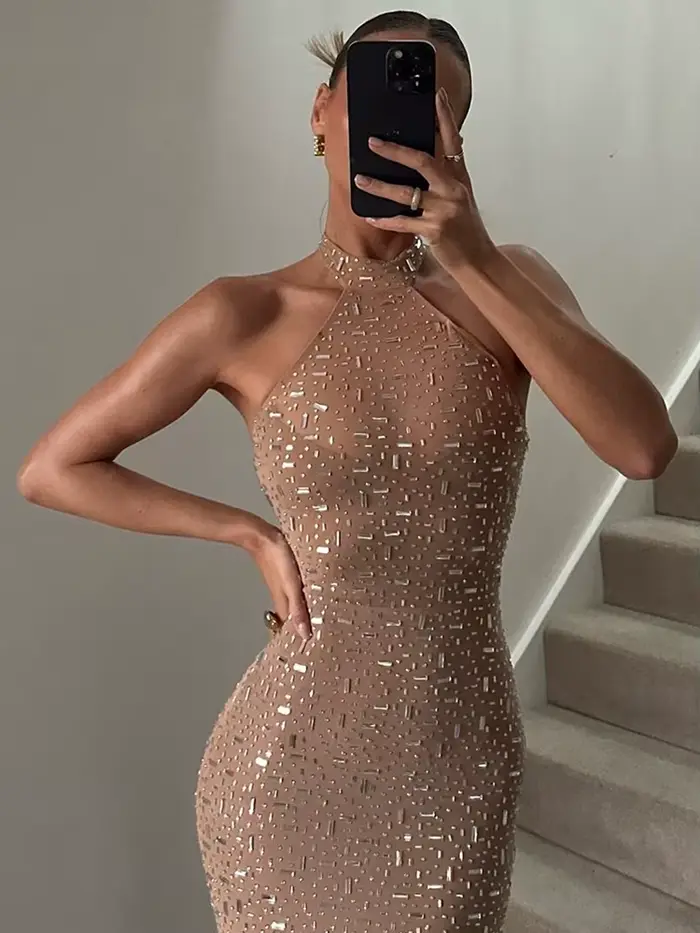 Sexy večerné šaty Kliou pre ženy