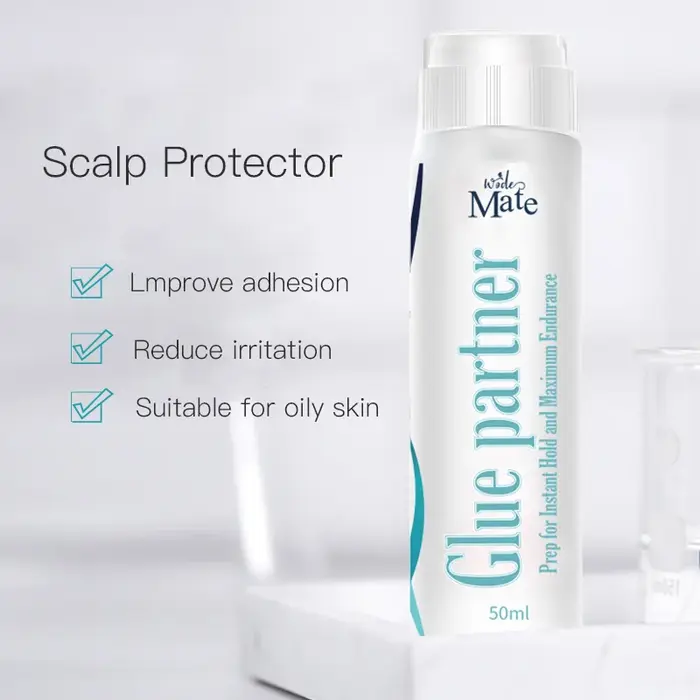 Protecteur de cuir chevelu pour perruque, colle imperméable, Protection de la peau, primaire de coll