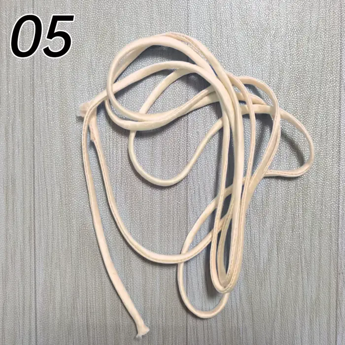 Cordon de lacet ajustable de 2 mètres pour la fermeture du dos des robes de mariée et de soirée, fou