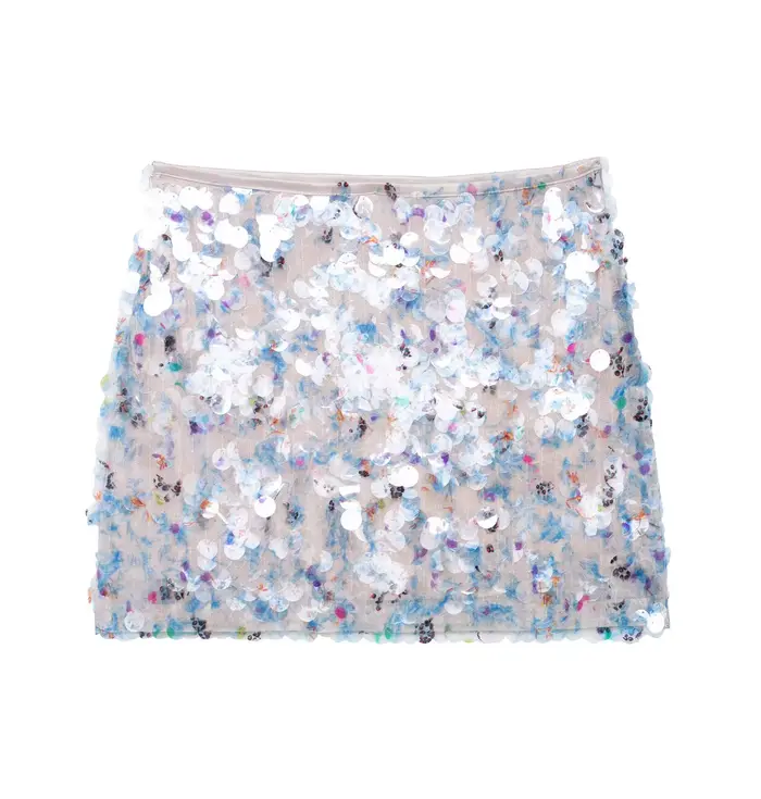 Mini sukňa Polyester Glitter Style Y2K pre ženy Letné príležitosti Módne štýlové ležérne Chic Pre Beach Holiday Festival večer