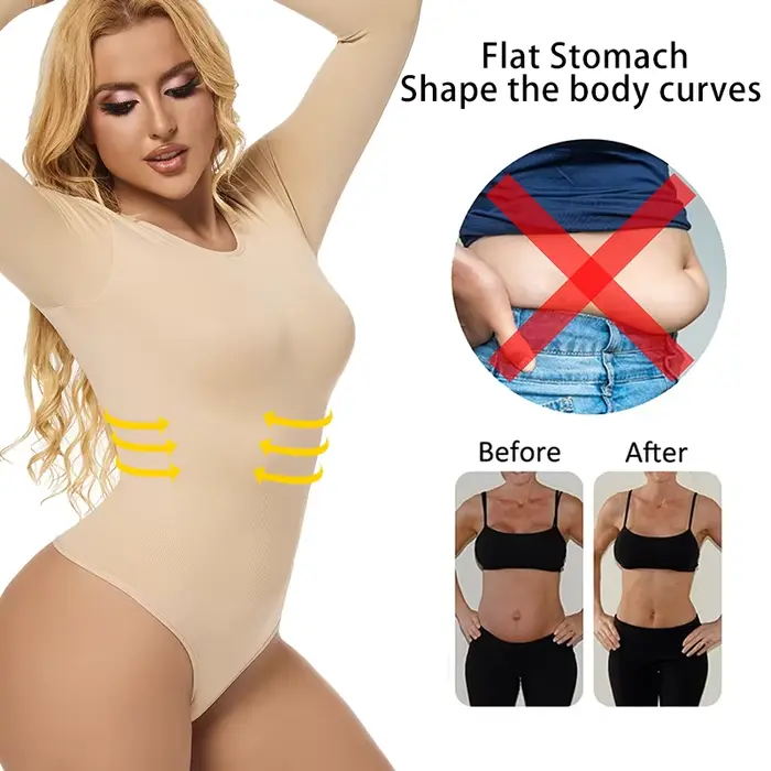 Body Shaper Vaslanda Pour Femmes Avec Contrôle De La Taille Et Des Hanches Noir Nude Marron Occasions Spéciales Shopping Yoga Bureau Vacances