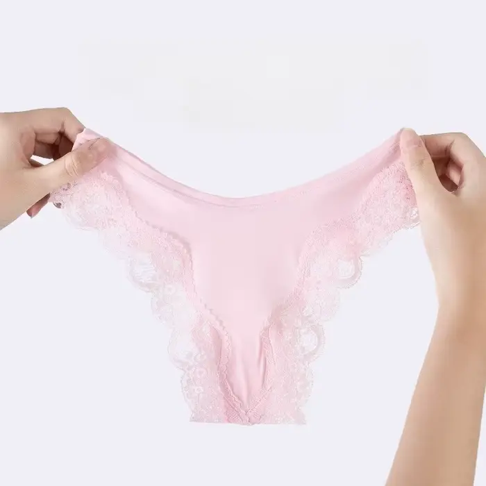 Dámske nohavičky veľká veľkosť priedušná sexy čipka spodná bielizeň pevné nízke pás vysoká elasticita intímne