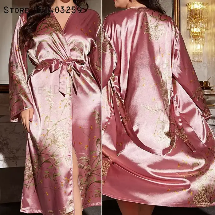 Robe en satin élastique féminine élégante et confortable pour femme occasions spéciales et loungewear