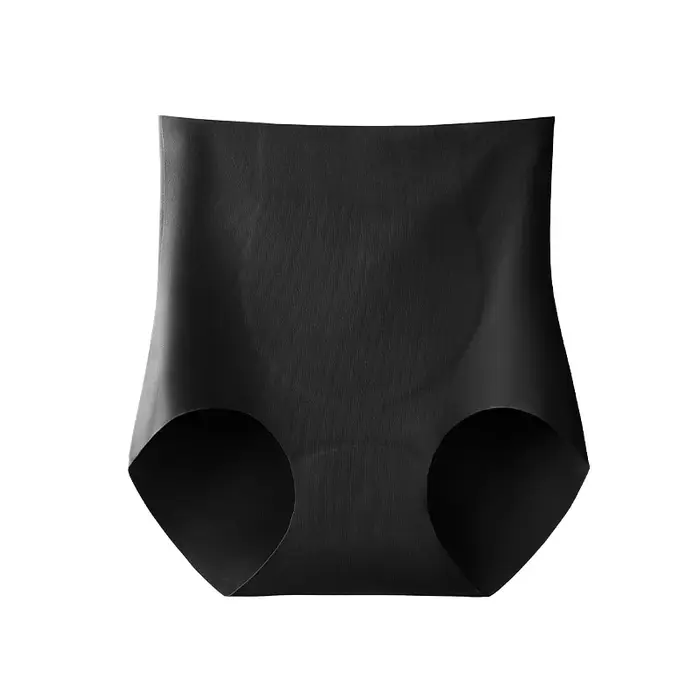 Culottes sans couture pour femmes en soie glacée japonaise, taille haute, antibactériennes, contrôle du ventre, culottes élégantes et sophistiquées pour occasions spéciales