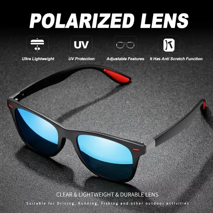 Lunettes de Vision nocturne monture PC lunettes de soleil polarisées hommes Sport de plein air lunet