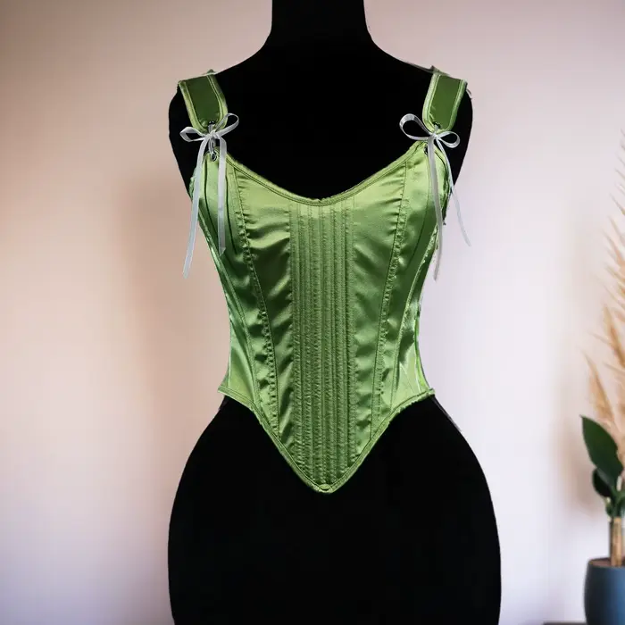 Dámske korzetové plodiny Bustier Surbust tvarovanie vysoký Vintage palác Bodices tesný Fit scény vykostené čipky kostým Bustiers