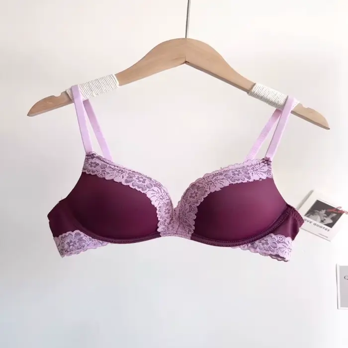 Sexy leopard tlač spodná bielizeň set pre ženy, push-up podprsenka bez čipky rámy, zvodné a pohodlné každodenné spodné prádlo