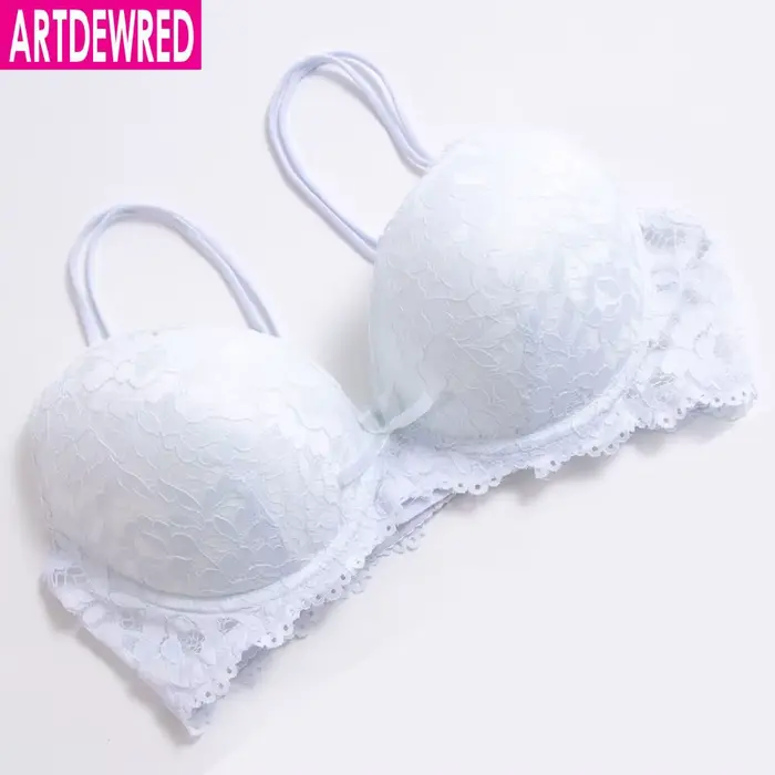 ARTDEWRED ženy Sexy bralette veľká veľkosť čipkovaná spodná bielizeň Push Up podprsenky 75 80 85 90 95 B C D intímne