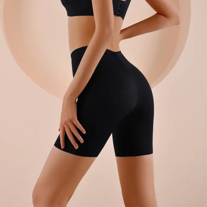 Shorty Taille Haute Sans Couture Femme Effet Ventre Plat Rehaussement Des Fesses Soyeux Doux Confortable Occasions Spéciales