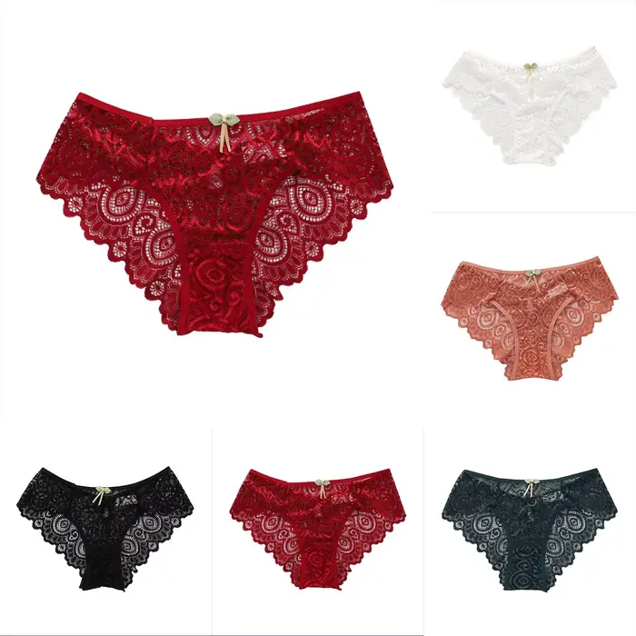 Sexy spodná bielizeň pre ženy, pohodlné, hravé, vysoký pás, prelamované, Sexy spodná bielizeň, pohodlné nosenie, Tangas pre ženy