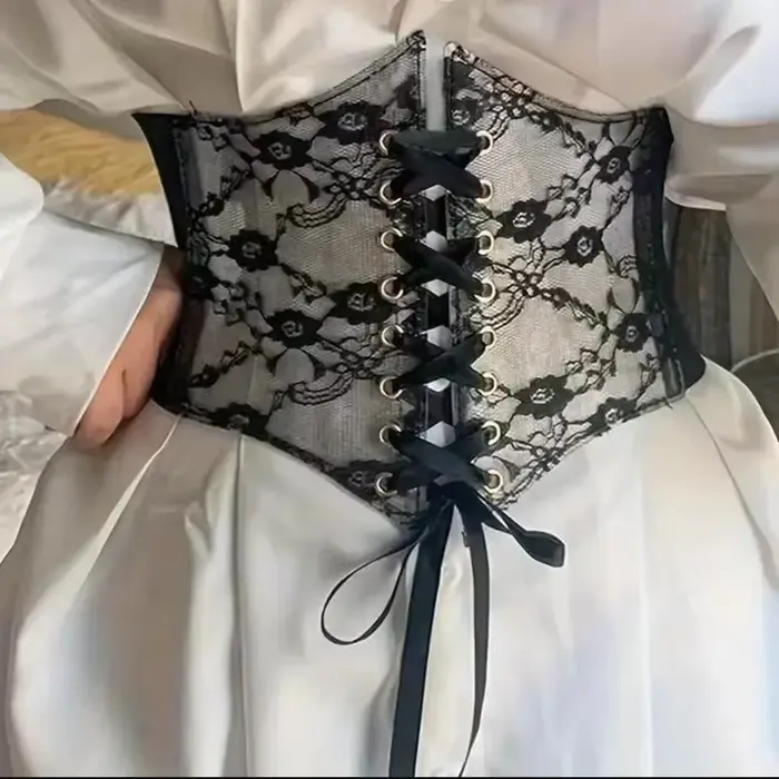 Šnurovací korzetový pás pre ženy