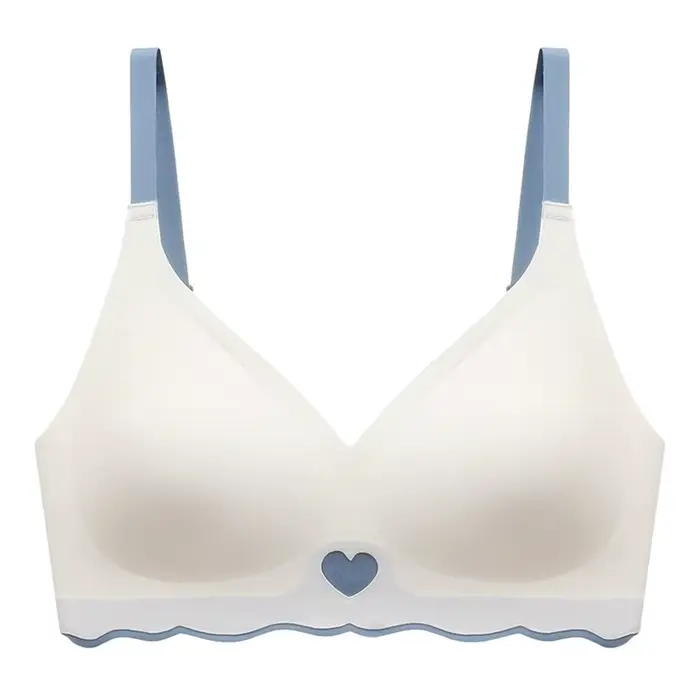 Soutien-gorge sans fil ajusté effet push-up, sans coutures, anti-choc, pour le sport, pour filles et