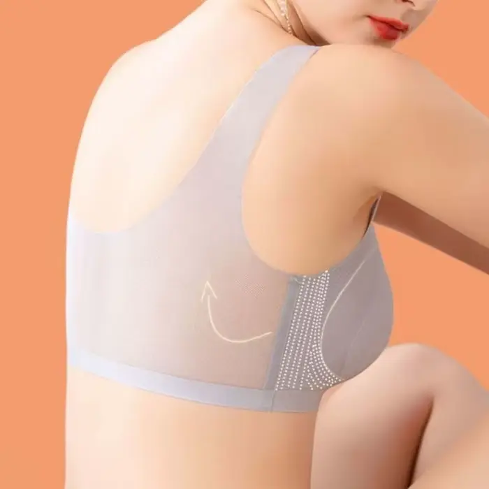 Štýlové dámske bezšvíkové podprsenka trojštvrťové bavlnené polyester pohodlné Nylon príležitostné športy