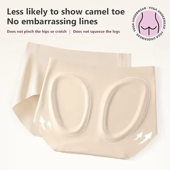 3 kus camel toe nohavičky ženy anti-veľký bezšvíkové slipy bez prezentácie spodná bielizeň pre legíny, telocvičňa, jóga-neviditeľné a pohodlné