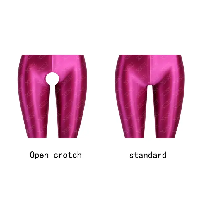 Pantalon satiné brillant XClocKNYoung, taille haute, sport, fitness, yoga, leggings brillants, leggi