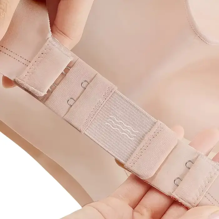 Mäkké nylonové podprsenky pre ženy, 9 kusov, 2 háčiky, 3 nastaviteľné rady, zadný komfort pre všetky príležitosti