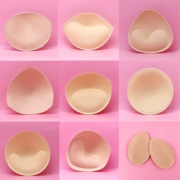 Sexy podprsenka vankúše pre ženy, 6 kusov, 3 páry, odnímateľné polstrovanie, hrudník Enhancer, Push Up čiapky pre plavky, Bikini