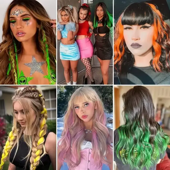 Cheveux synthétiques doux résistants à la chaleur pour femmes styles élégants et occassions spéciales