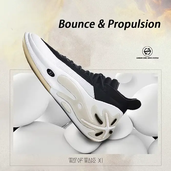 Li-Ning WAY OF WADE 11 WHITE HOT Profesionálne basketbalové topánky pre mužov