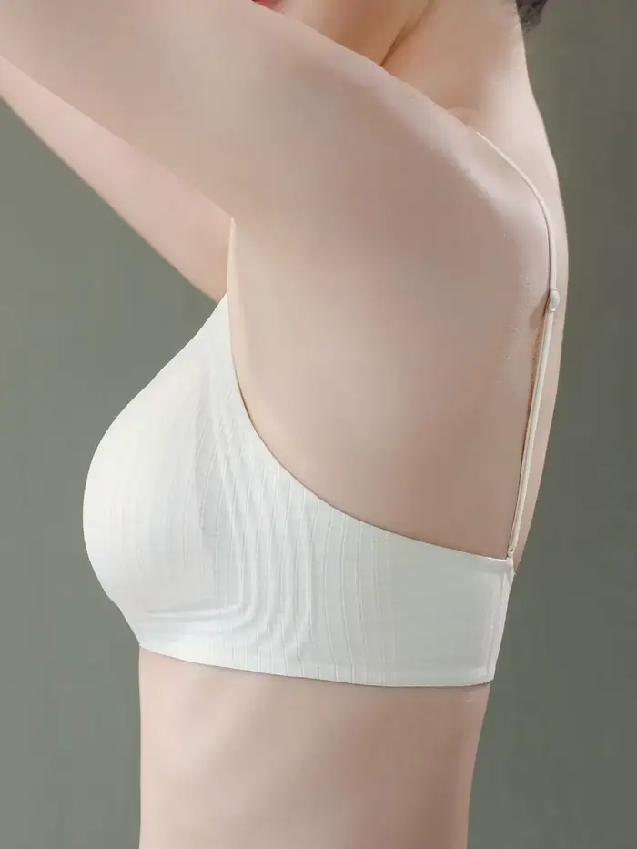 Anti-sagging bezšvíkové trojuholník podprsenka pre ženy bezdrôtové pohodlie perfektné fit po celý deň