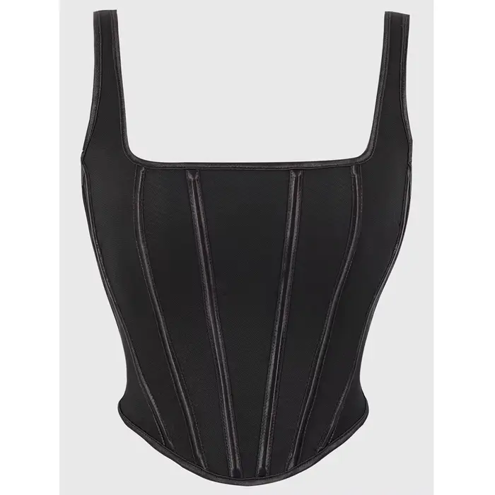 Sexi ženský korzetový tielkový elegantný červený ramienkový bustier kultúrny top Camis Vintage gotický šnurovaný Korsett Corselet Lingerie