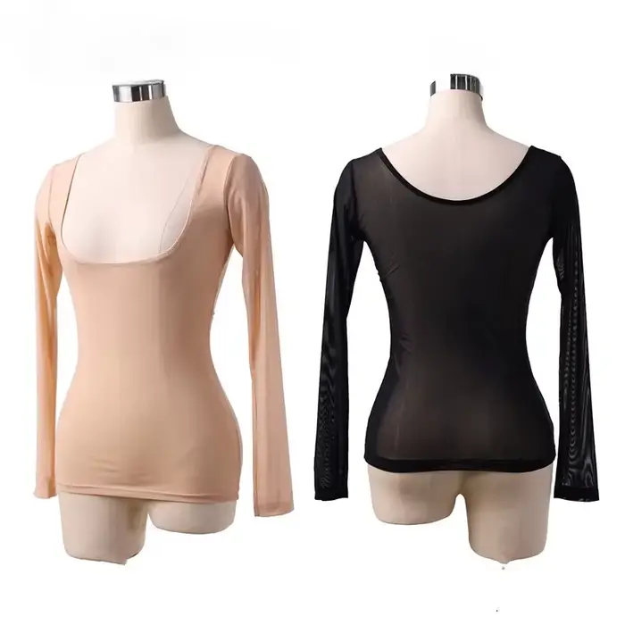Brušný tanec body pre ženy, sexy trikot, otvorená busta, priehľadná sieťovina, pletená pre slobodu pohybu, špeciálna príležitosť