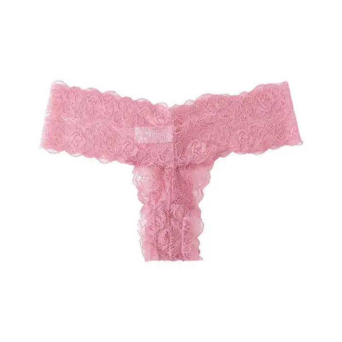 Culottes string en dentelle pour femmes, sexy, ajourées, respirantes, sans couture, sous-vêtements pour femmes, plusieurs couleurs, lingerie intime pour femmes