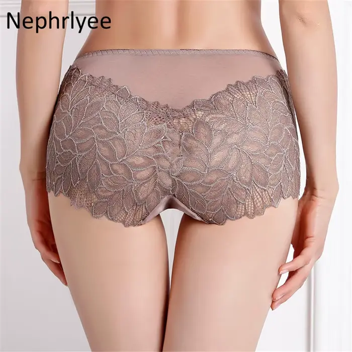 Culotte en dentelle pour femmes, motif floral, 9 couleurs disponibles, confort et élégance pour toutes les occasions