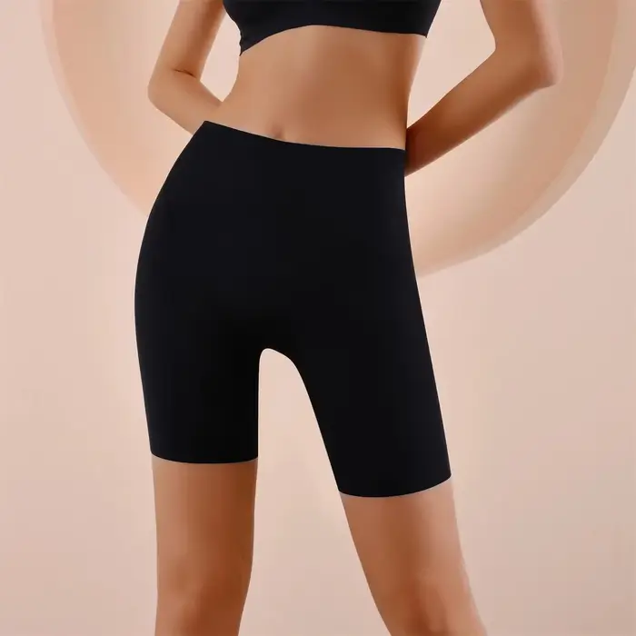 Shorty Taille Haute Sans Couture Femme Effet Ventre Plat Rehaussement Des Fesses Soyeux Doux Confortable Occasions Spéciales